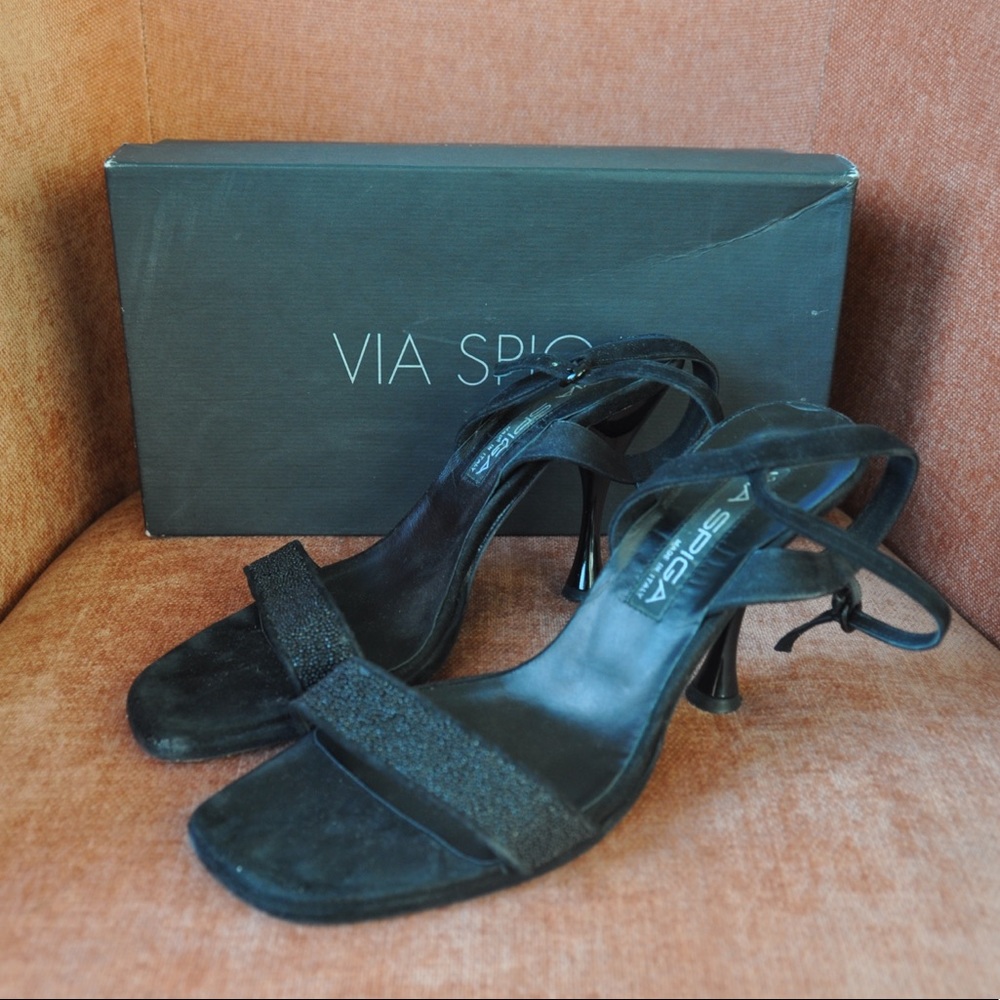 Via Spiga Black Heel